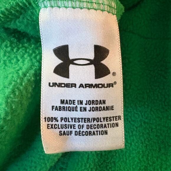 Under Armour ColdGear 1/4 Zip Pullover Women’s M Green Pink 1221653 EUC - Picture 7 of 9